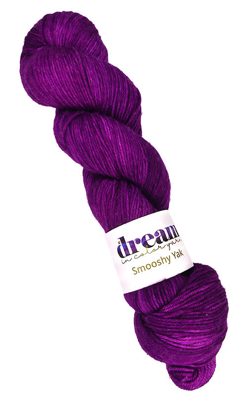 Dream in Color Smooshy Yak One of a Kind Colors - Grapevine