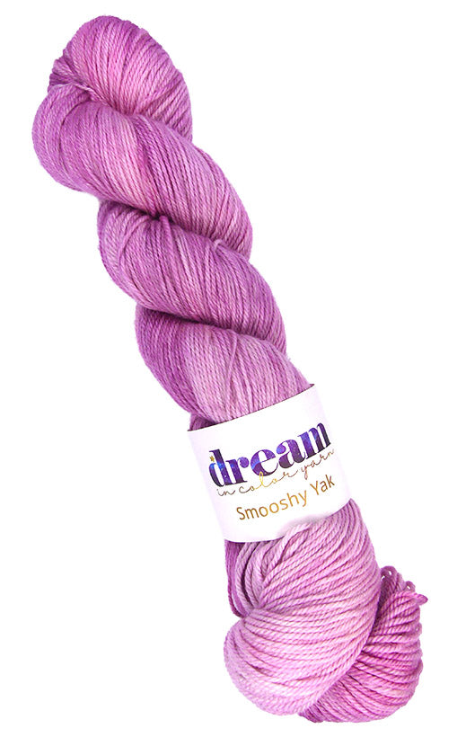 Dream in Color Smooshy Yak One of a Kind Colors - Pink Carnations
