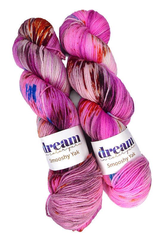 Dream in Color Smooshy Yak One of a Kind Colors - Relish the Moment - Lot A (TWO SKEINS)