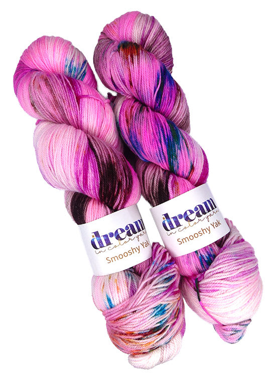Dream in Color Smooshy Yak One of a Kind Colors - Relish the Moment - Lot B (TWO SKEINS)