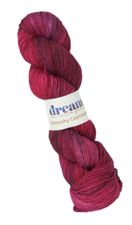 Dream in Color Smooshy with Cashmere - Wineberry (Color #731)