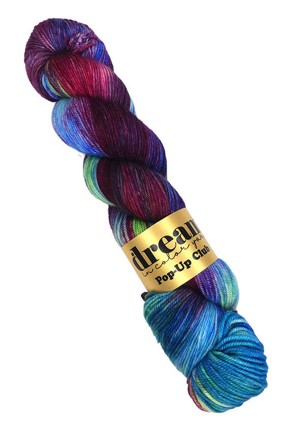Dream in Color Smooshy with Cashmere Pop up Club - Midnight Carnival - TWO SKEINS
