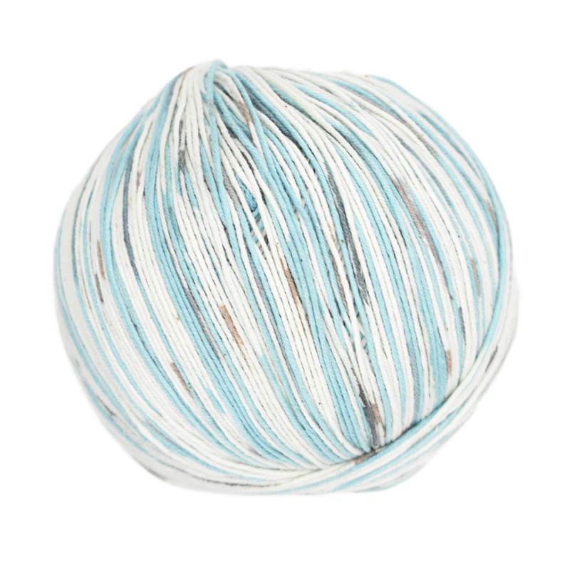 Jody Long My Little Sunshine Happy Stripes - Blue Whale (Color #1004) - FULL BAG SALE (5 skeins)