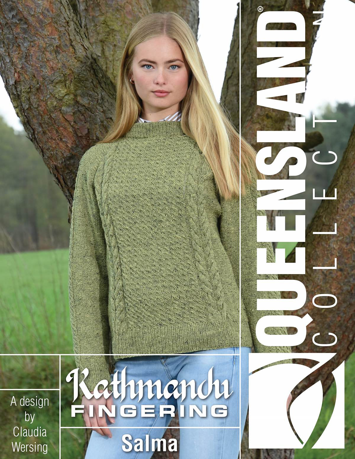 A Queensland Kathmandu Fingering Pattern - Salma Sweater (PDF)