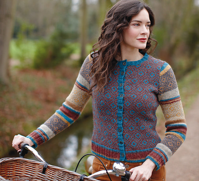 A Rowan Felted Tweed Pattern - Eliot Cardigan (PDF)