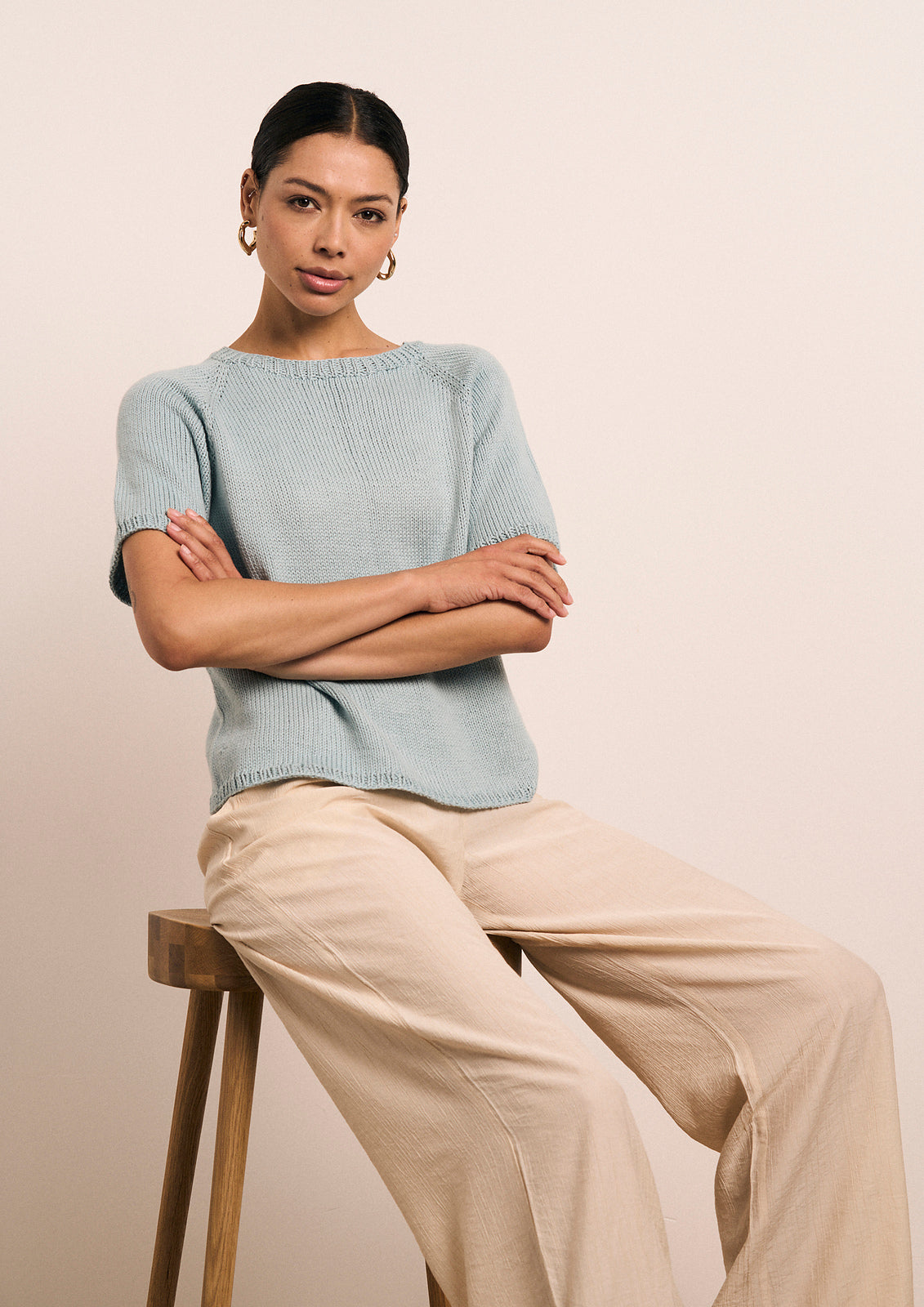 A Rowan Mode Cotton DK Pattern - Else Tee (PDF)