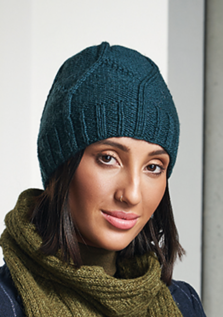 A Rowan Alpaca Soft DK Pattern - Fann Street Hat (PDF)