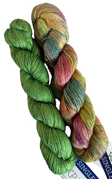 Malabrigo Silkpaca One of a Kind Colors - Fleurs de Printemps (2 SKEINS)