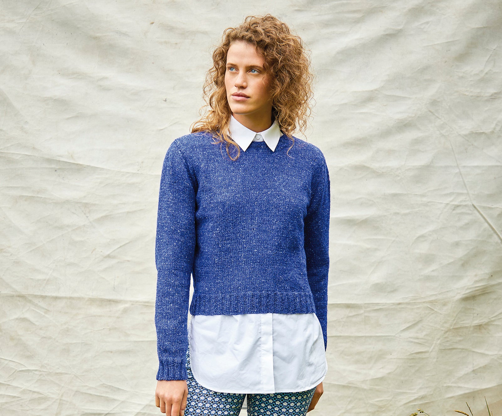 A Rowan Felted Tweed Colour Pattern - Forever Sweater (PDF)