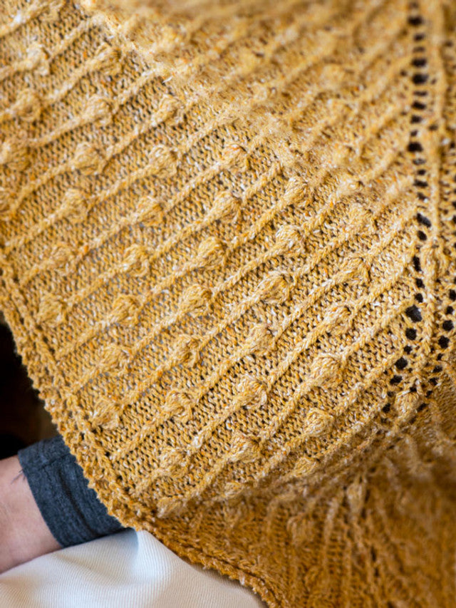 A FREE Berroco Shawl Knitting Pattern - Forsythia (PDF)