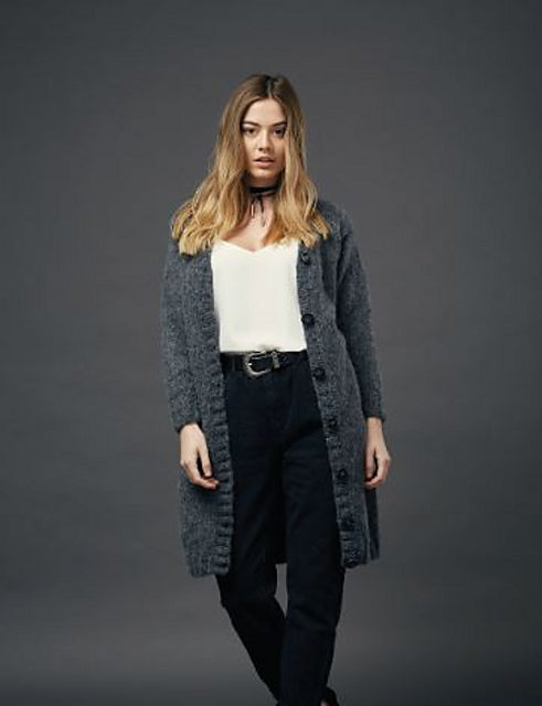 A Rowan Brushed Fleece Pattern - Frankie (PDF)