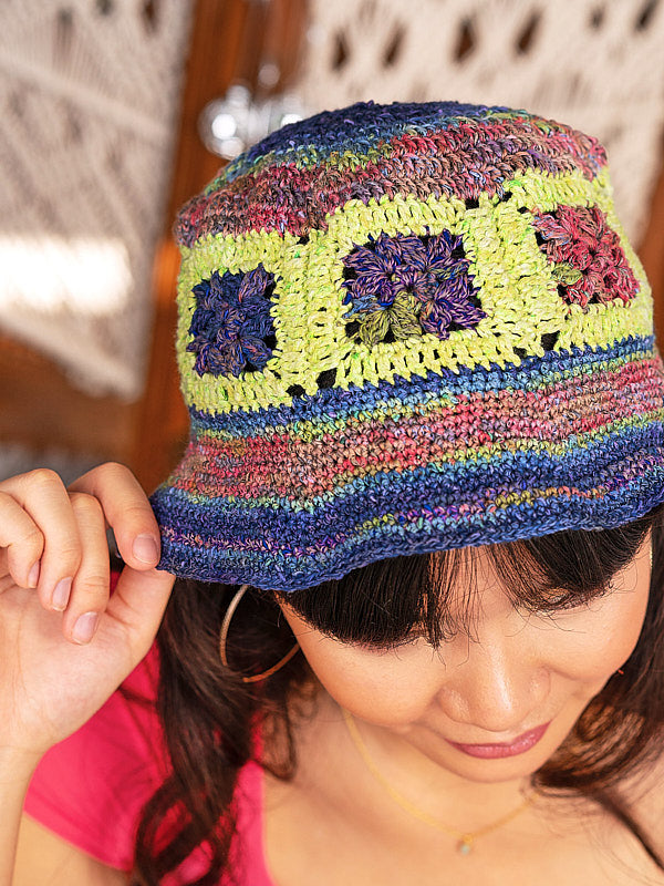 A Berroco Gaia Crochet Pattern - Funkytown Hat (PDF)