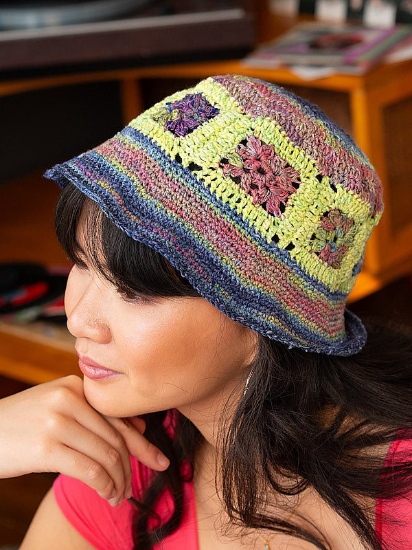 A Berroco Gaia Crochet Pattern - Funkytown Hat (PDF)