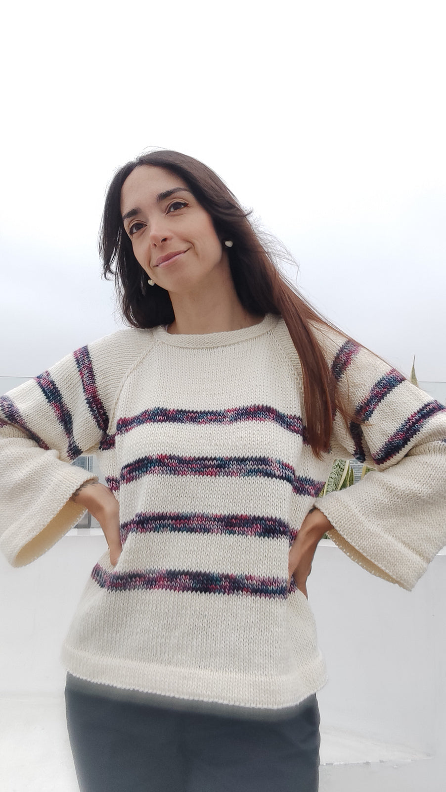 A FREE Circulo Bossa Nova Pattern - Gaultier Sweater (PDF) - FREE PATTERN LINK IN DESCRIPTION