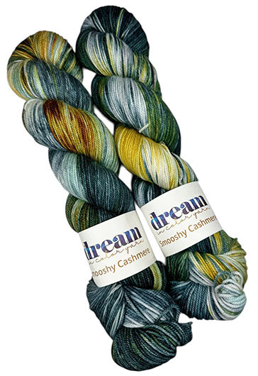Dream in Color Smooshy with Cashmere One of a Kind - Gilded Grove (2 SKEINS)