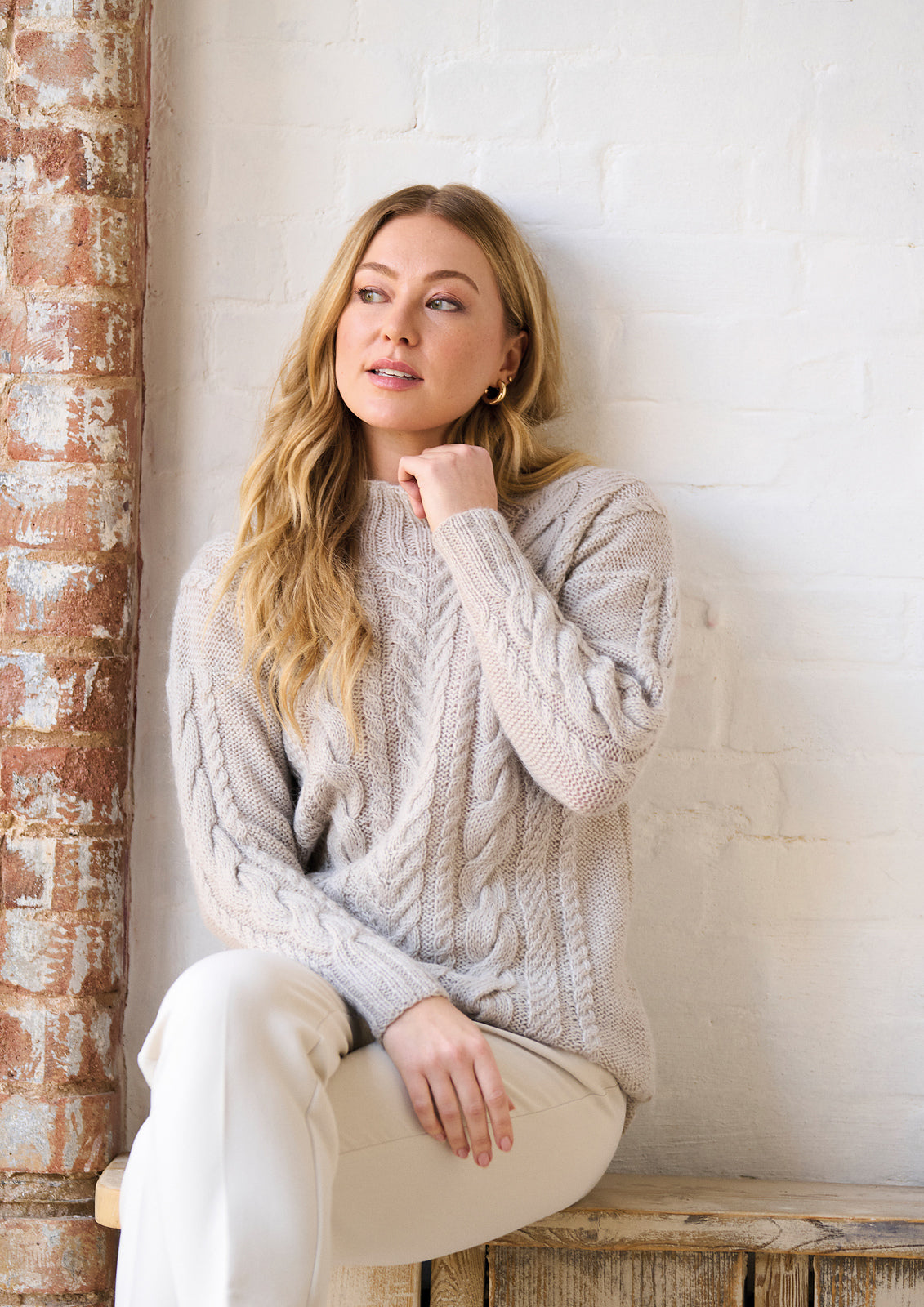 A Rowan Kid Classic Pattern - Glacier Pullover (PDF)