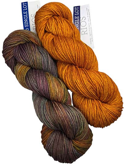 Malabrigo Rios One of a Kind - Goldleaf Twilight (TWO SKEINS)