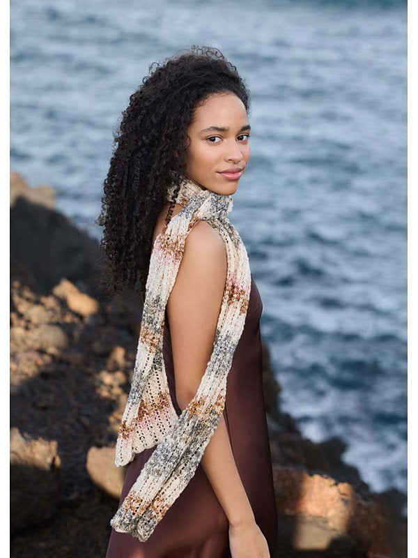 A FREE Lana Grossa Gomitolo Hippie Pattern - Scarf - Design 17 (PDF)