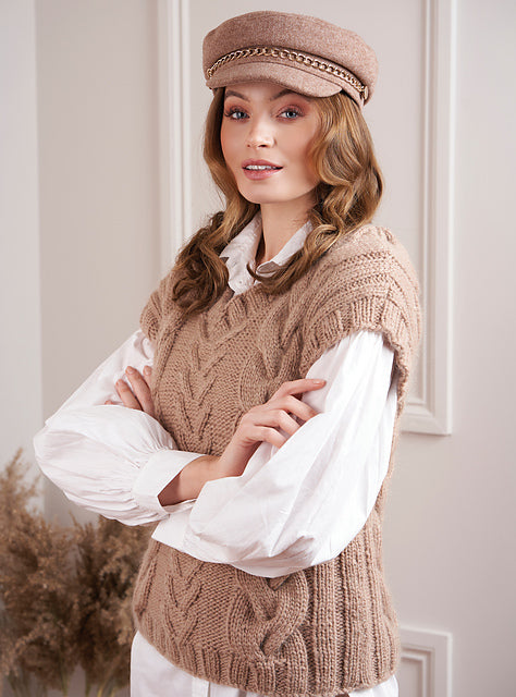 A Rowan Merino Aria & Kidsilk Haze Pattern - Heidi (PDF)