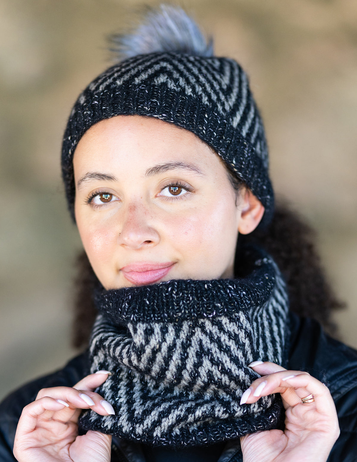 A Juniper Moon Pattern - Hadley Hat and Cowl (PDF)