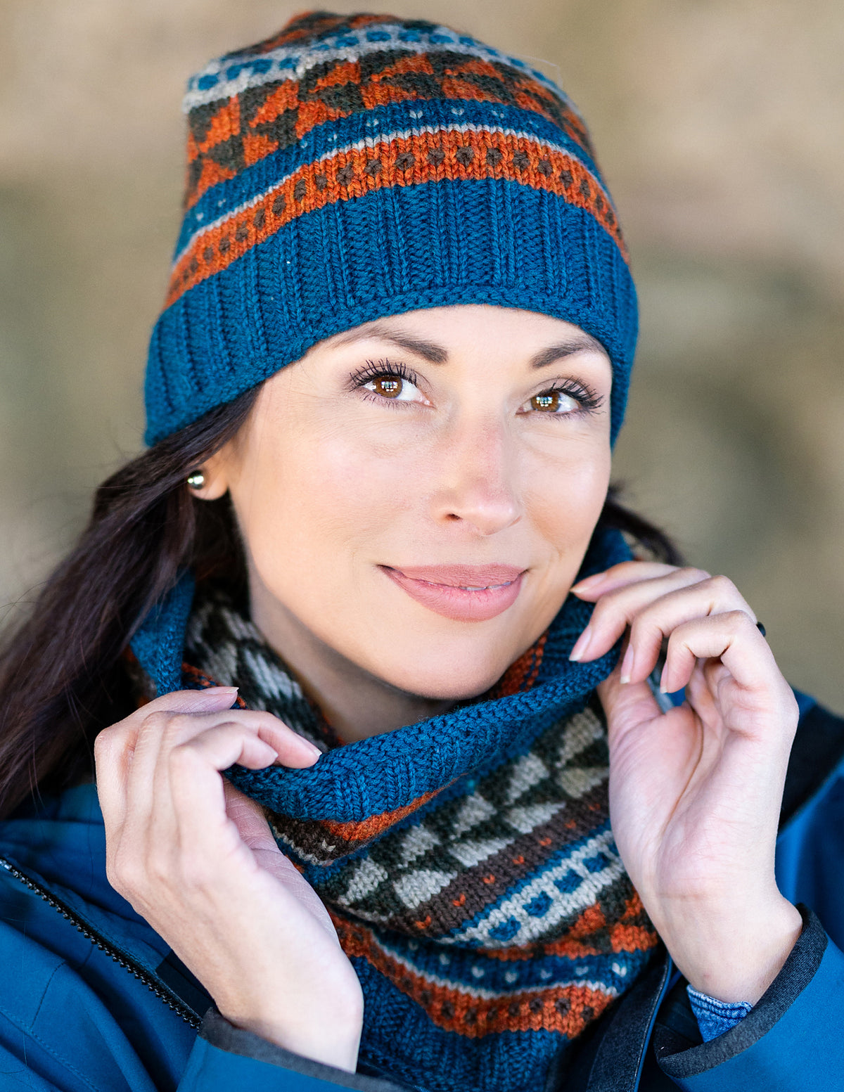 A Juniper Moon Pattern - Harper Hat and Cowl (PDF)