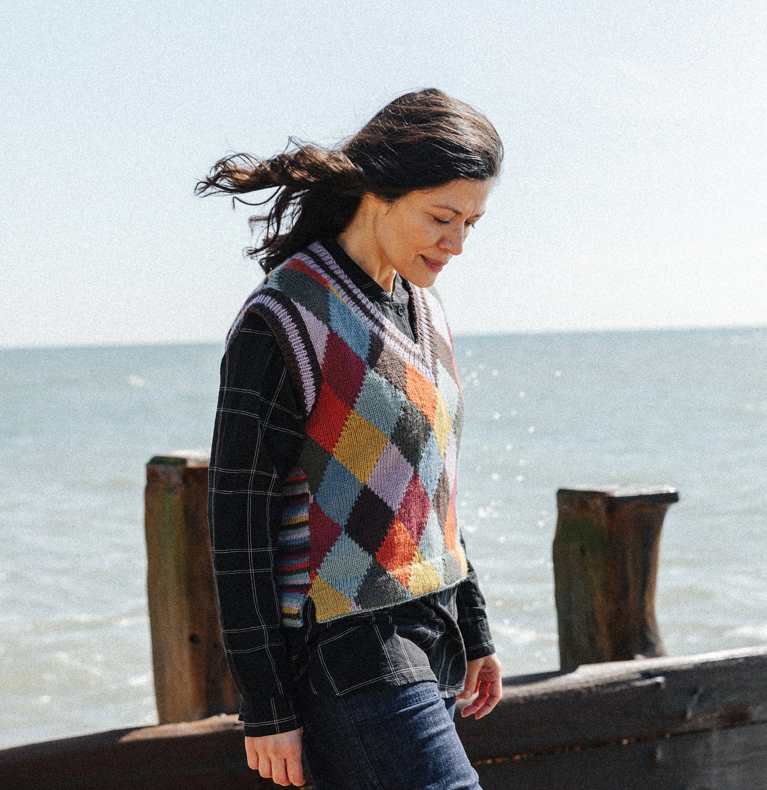 A Rowan Pebble Island Pattern - Heathland Multicolour (PDF)