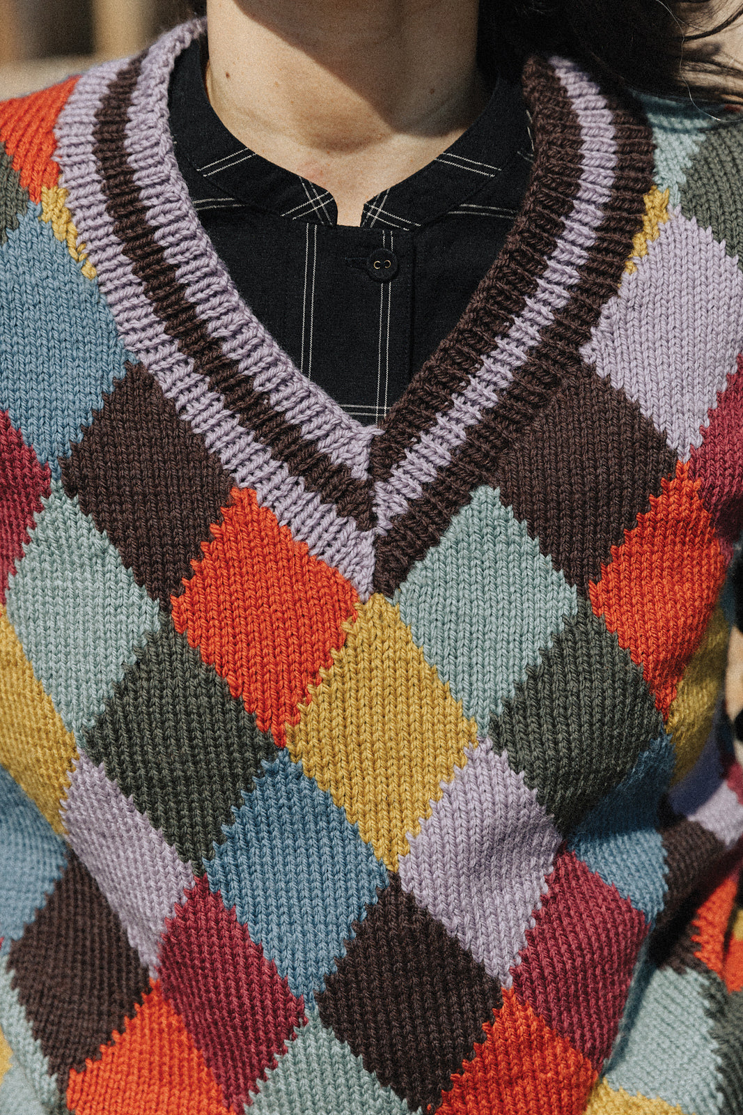 A Rowan Pebble Island Pattern - Heathland Multicolour (PDF)