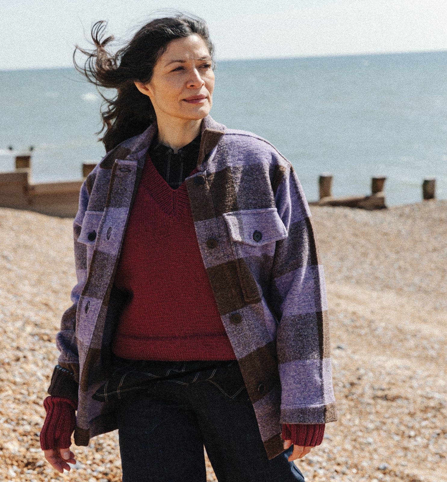 A Rowan Pebble Island Pattern - Heathland Plain Vest (PDF)