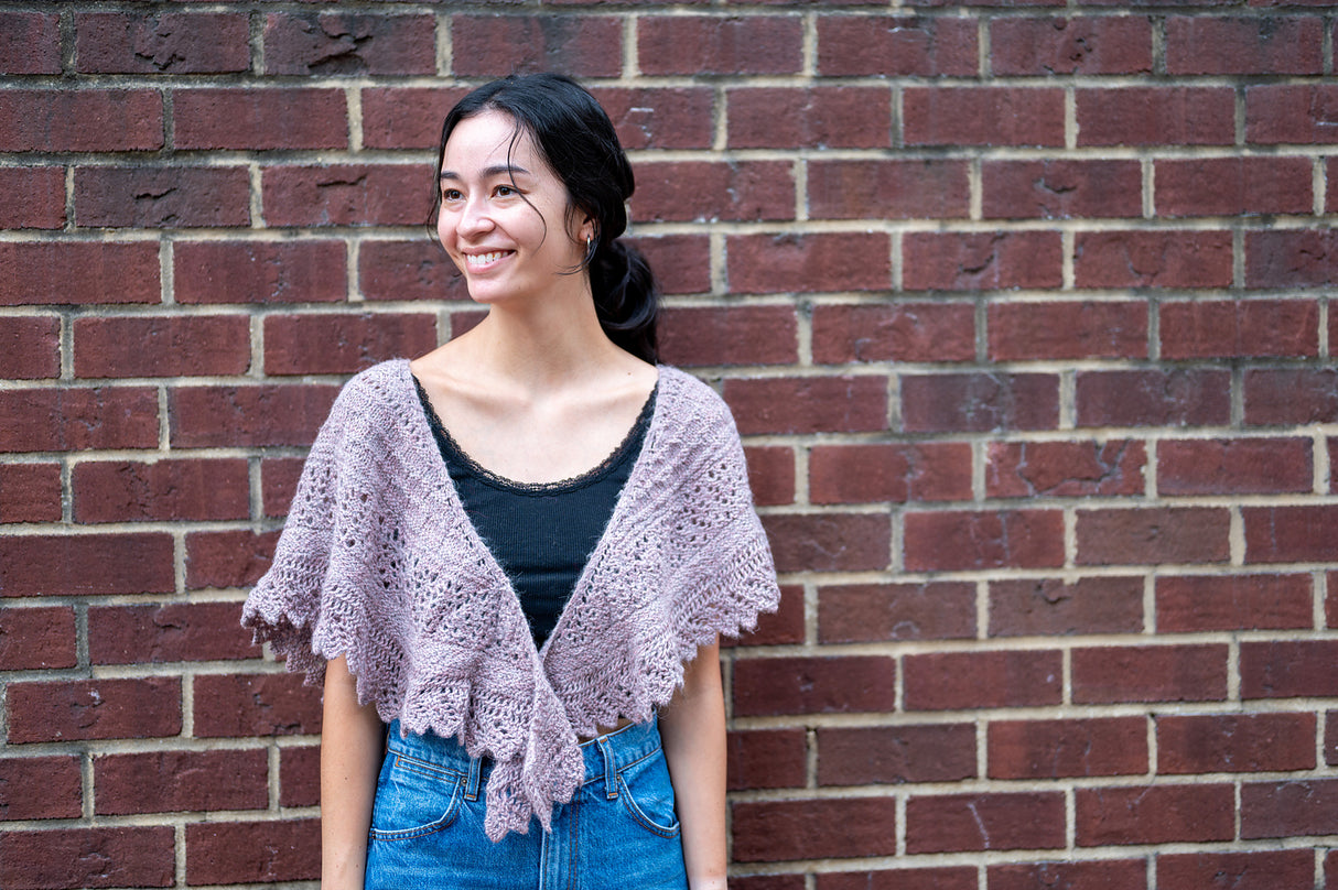 A Juniper Moon Farm Herriot Pattern - Davida Shawl (PDF)