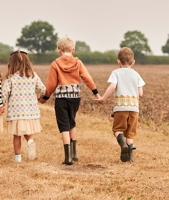 A Rowan Softyak DK Pattern - Giraffe Parade (PDF)