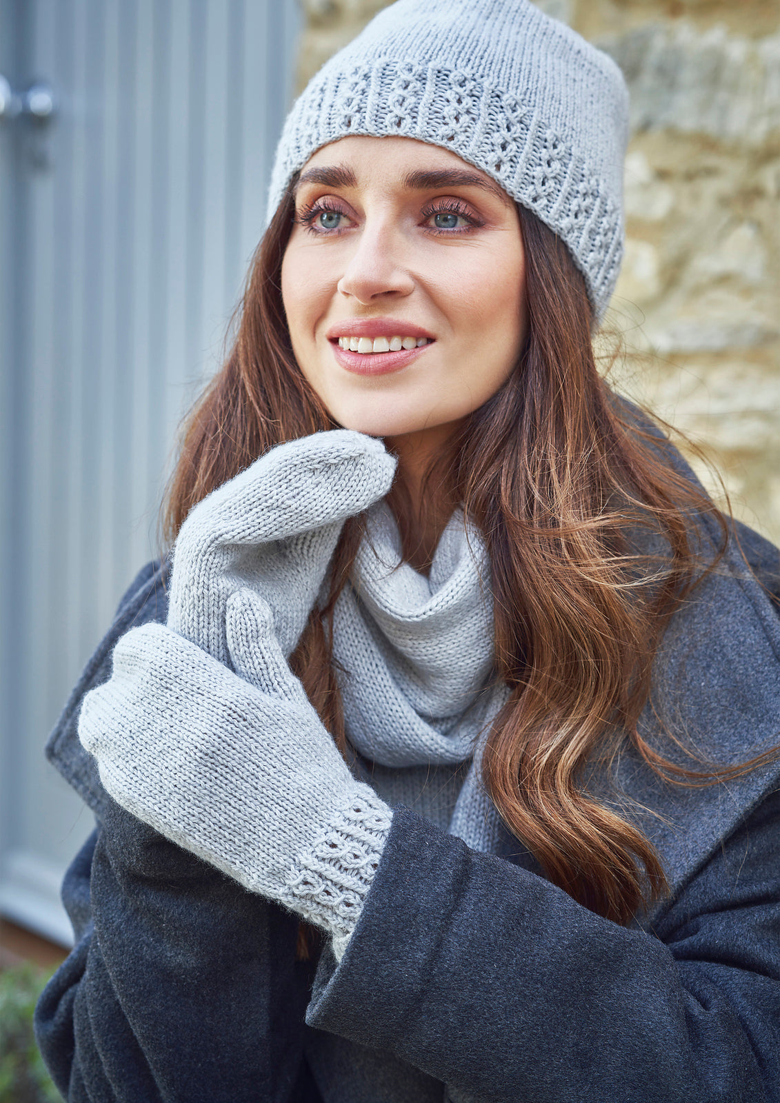 A Rowan Pure Cashmere Pattern - Honey Mitts (PDF)