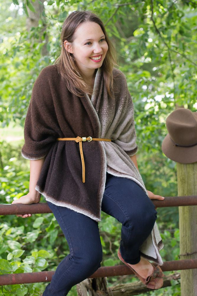 A Juniper Moon Farm Herriot Pattern - Ida Mae Wrap (PDF)