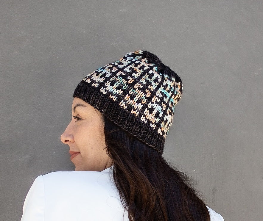 A Malabrigo Vientos Pattern - Arcade Hat - Free with purchase of two skeins of Vientos - one per customer (Print Pattern)