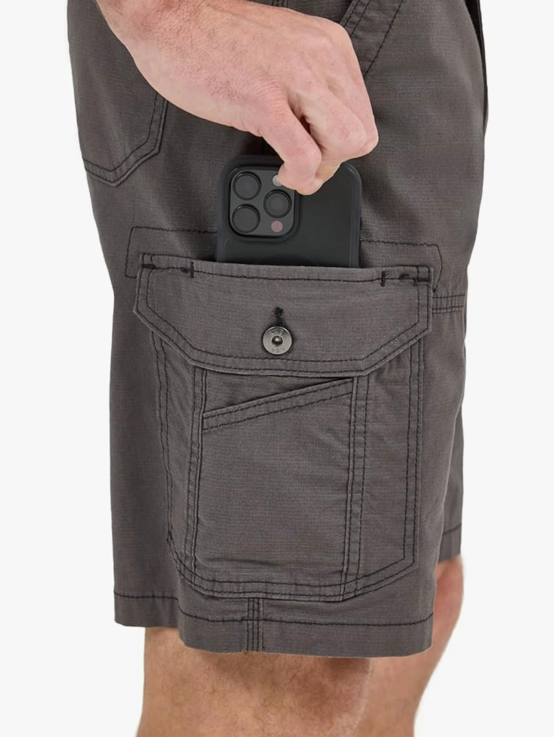 NWT Lee Men's Extreme Motion Swope Cargo Short, Size 36