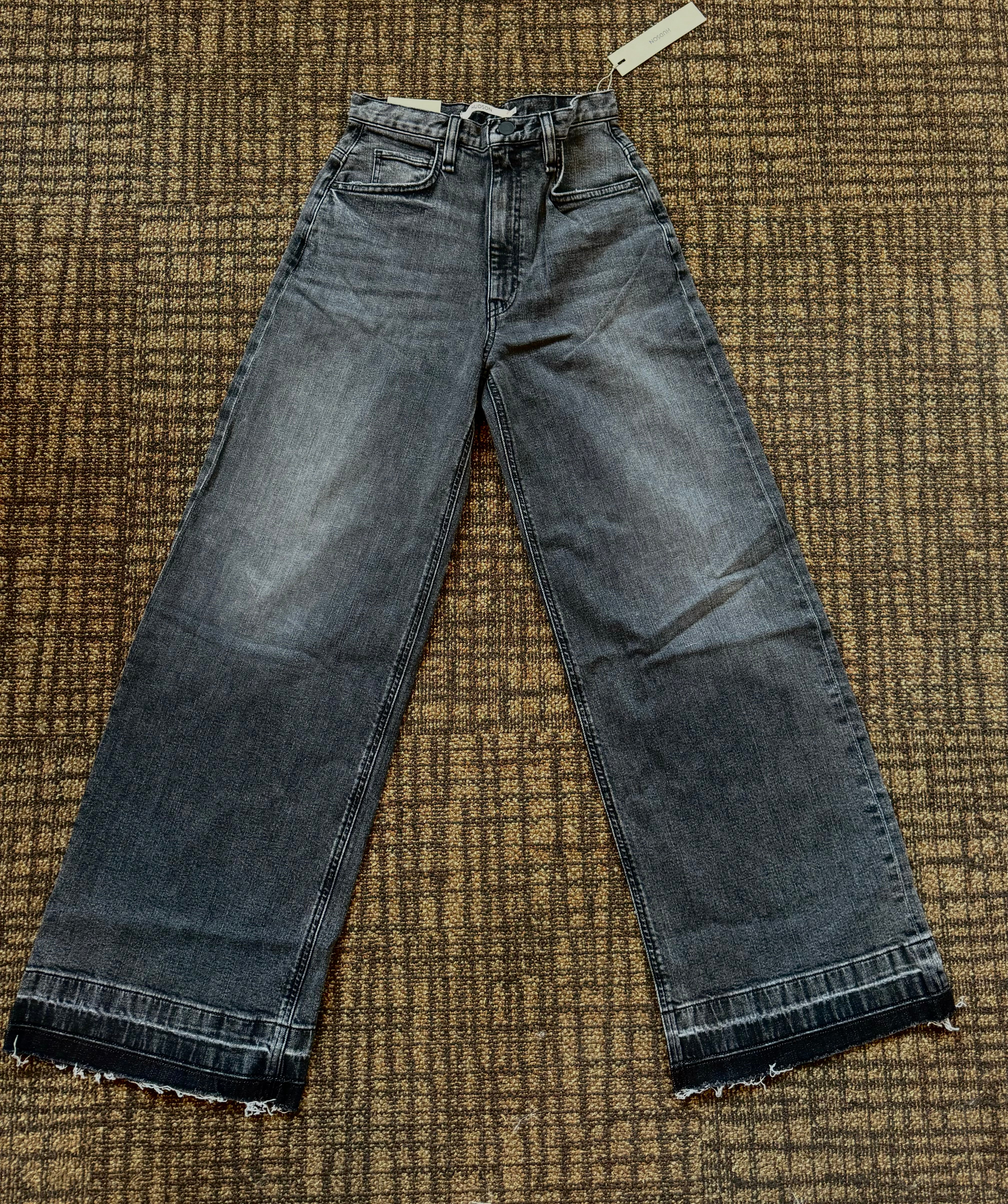 NWT, Hudson Womens Rosie High Rise Wide Leg Jean, Size 26