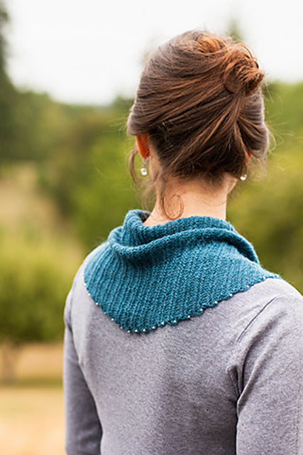A Churchmouse Yarns and Teas Pattern - Racing Raindrops Scarf (PDF)