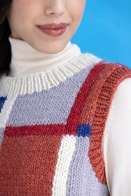 A FREE PATTERN W/ PURCHASES of Moonshine Bulky - Gridlock (PRINT COPY)