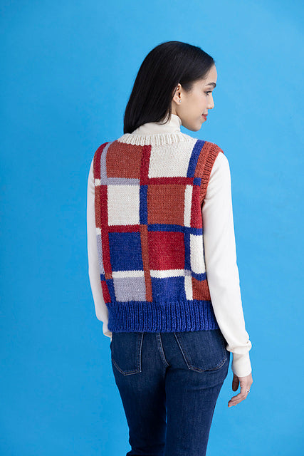 A FREE PATTERN W/ PURCHASES of Moonshine Bulky - Gridlock (PRINT COPY)