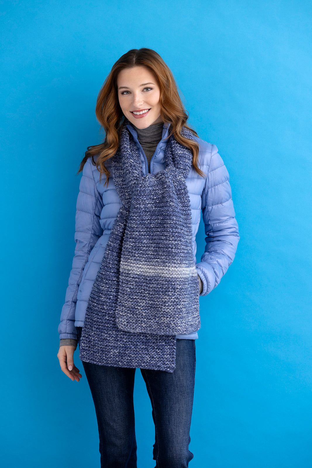 A Juniper Moon Farm Moonshine Bulky Dappled Pattern - Seaspray (PDF)