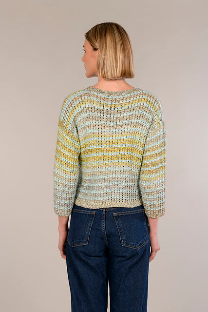 A Juniper Moon Farm Cirrus Jacquard, Cirrus & Glimmer Pattern - Caroline (PDF)