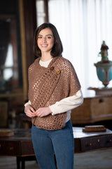 A Juniper Moon Farm Herriot Great Pattern - Hailey Crochet Shrug (PDF)