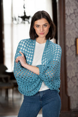 A Juniper Moon Farm Herriot Great Pattern - Ayla Crochet Shrug (PDF)