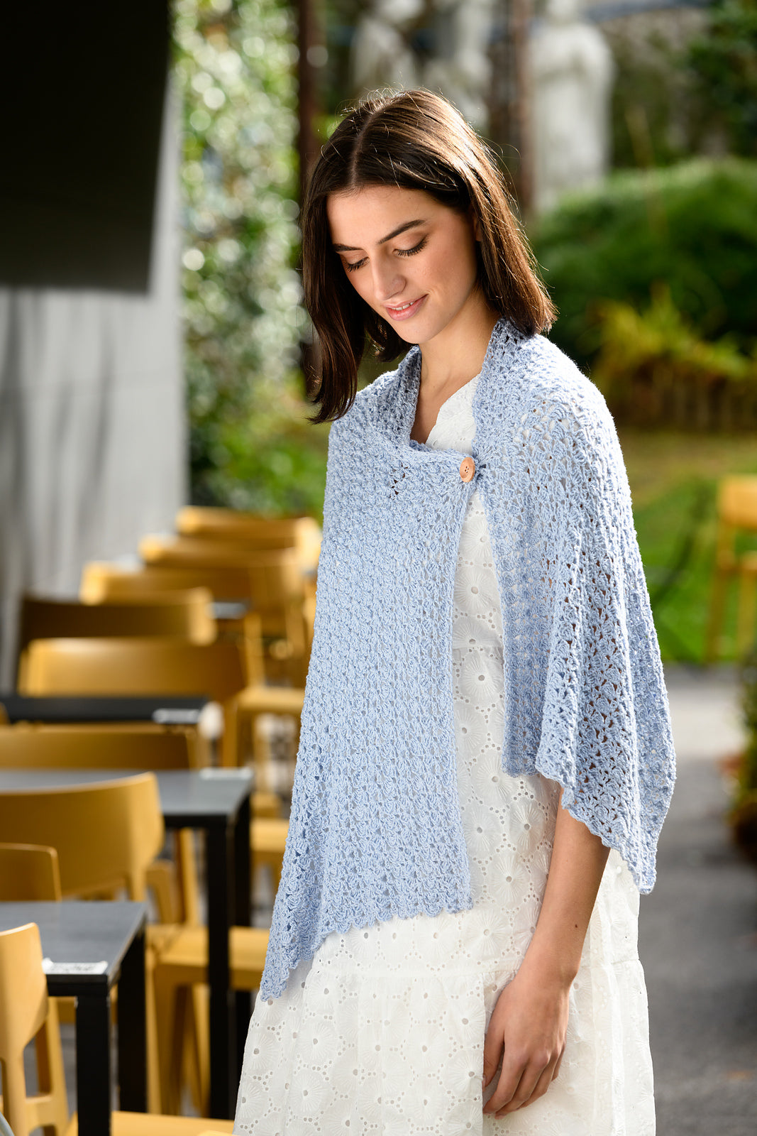 A Juniper Moon Farm Marilyn Pattern - Lianna Shawl/Wrap (PDF