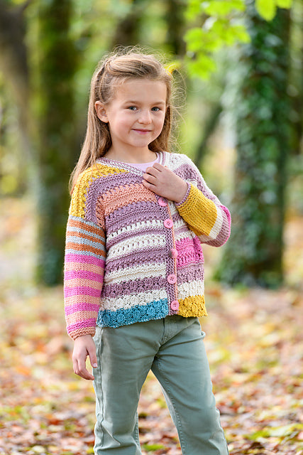 A FREE PATTERN W/ PURCHASES of Cumulus Stripes - Eliza (PRINT COPY)