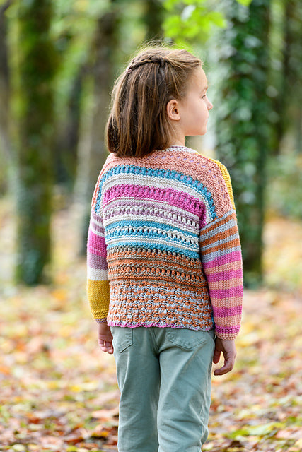 A FREE PATTERN W/ PURCHASES of Cumulus Stripes - Eliza (PRINT COPY)