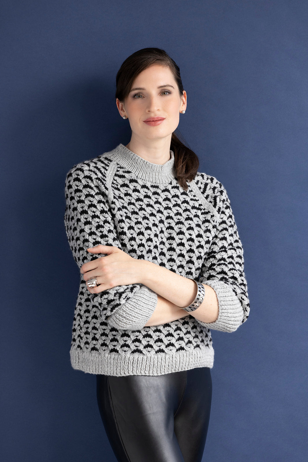 A Juniper Moon Pattern - Poppies Pullover (PDF)