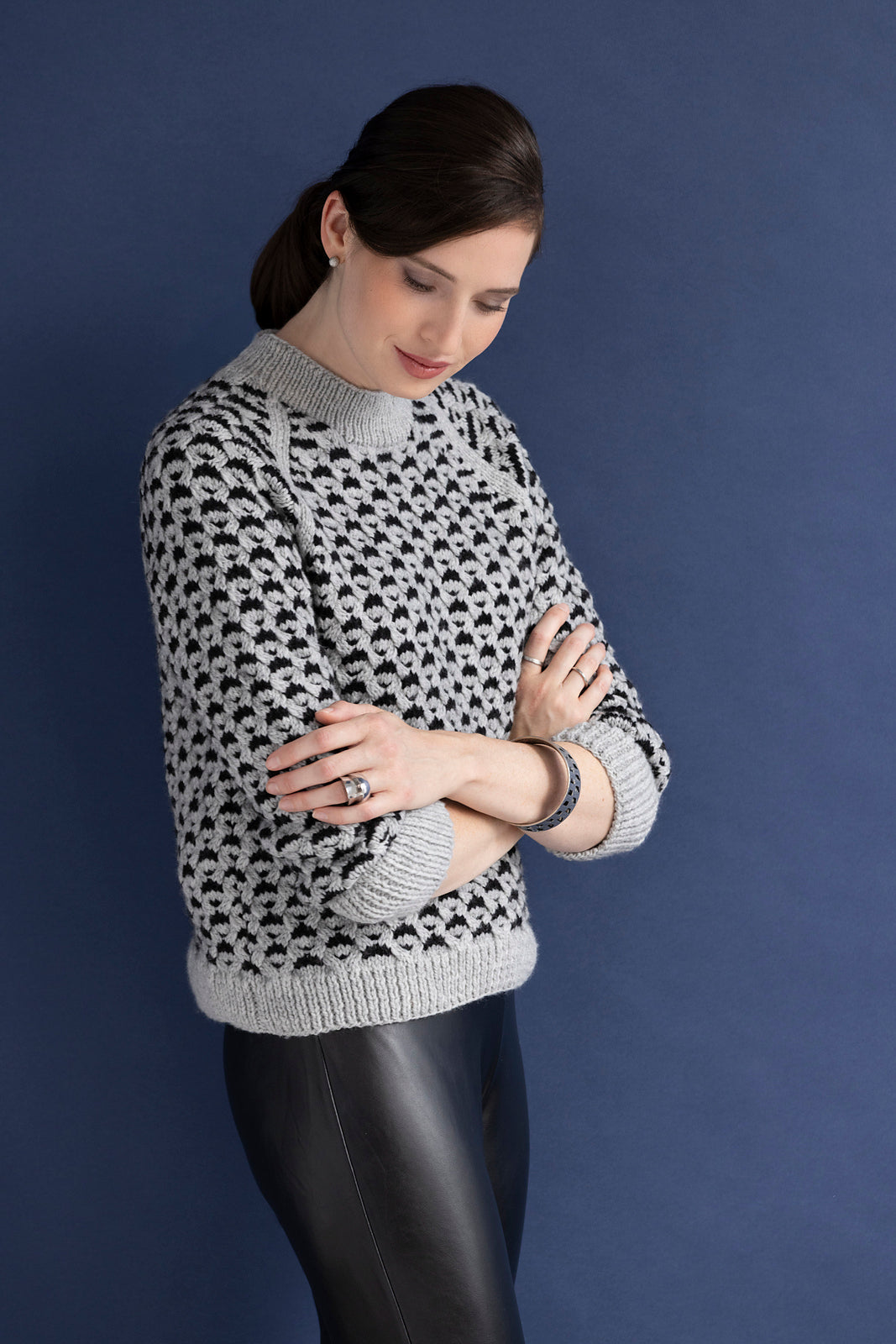 A Juniper Moon Pattern - Poppies Pullover (PDF)
