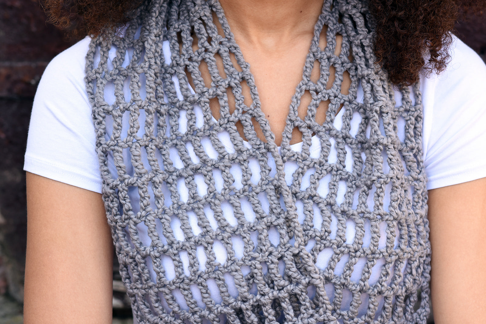 Juniper Moon Farm Crochet Pattern - Eleni Cowl (PDF)