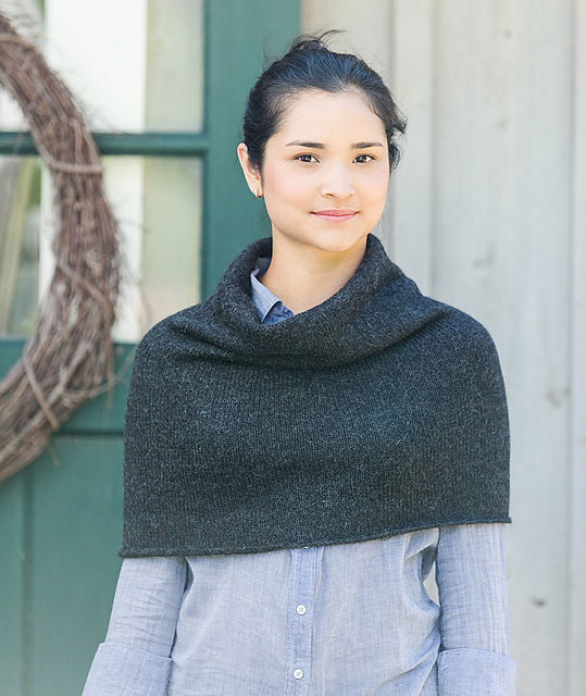 A Churchmouse Yarns and Teas Pattern - Tapered Cowl (PDF)
