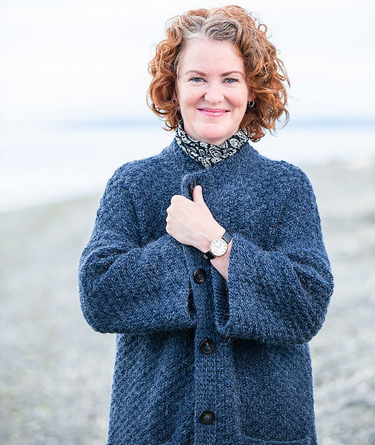 A Churchmouse Yarns and Teas Pattern - Car Coat (PDF)